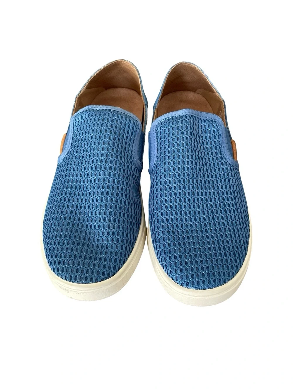 OluKai Pehuea Blue Sneakers Shoes Size 6